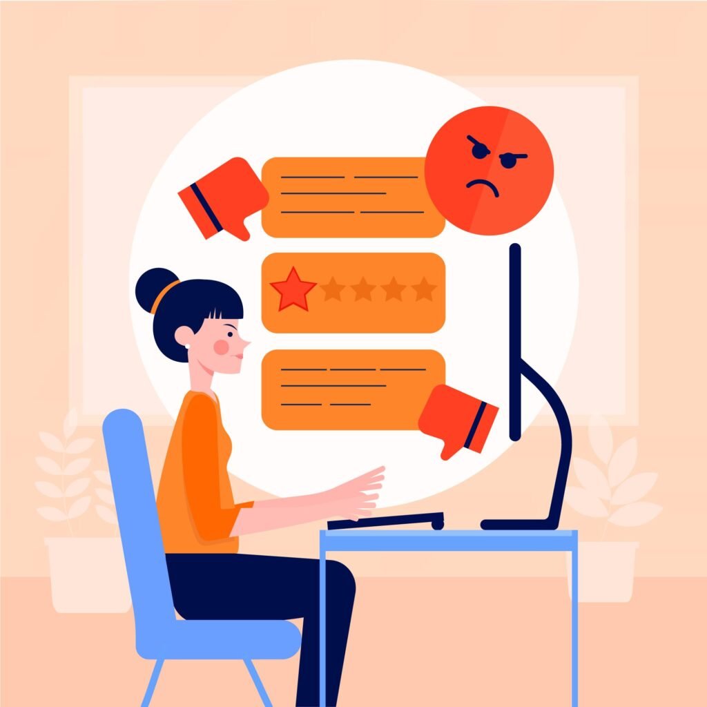 Brand experiencing reputation damge because of sabotage by competitors
