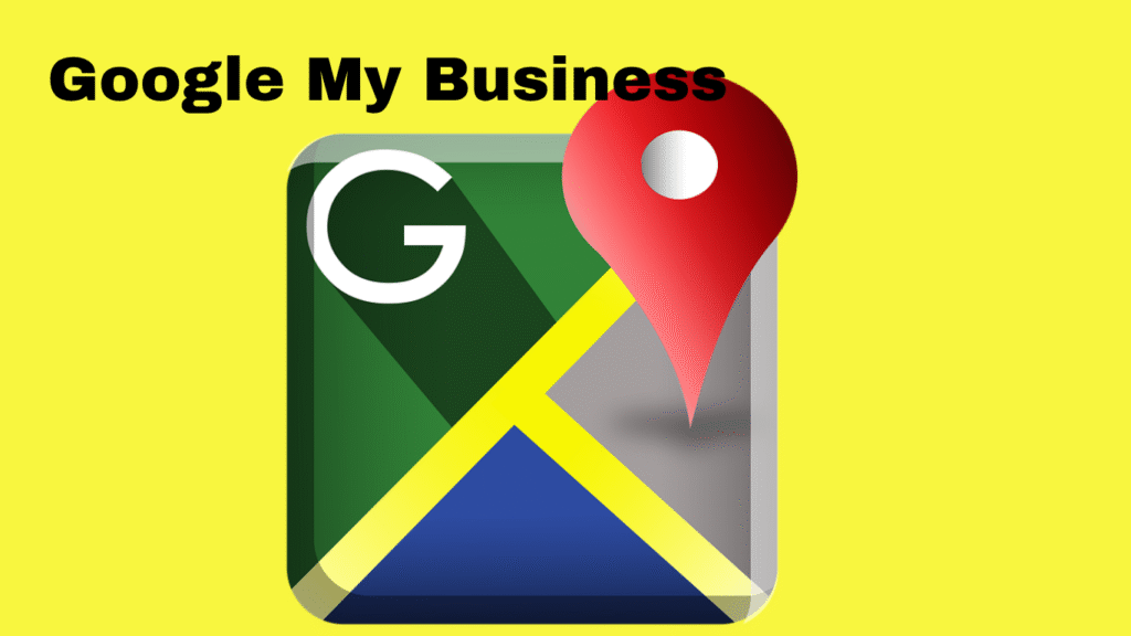 Example of an optimized Google My Business profile with reviews and map