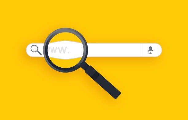 Magnifying glass over a search bar highlighting how a single online search result can impact online reputation and trigger urgent content removal.