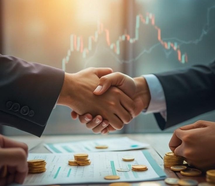 Financial advisor's office with low client interest