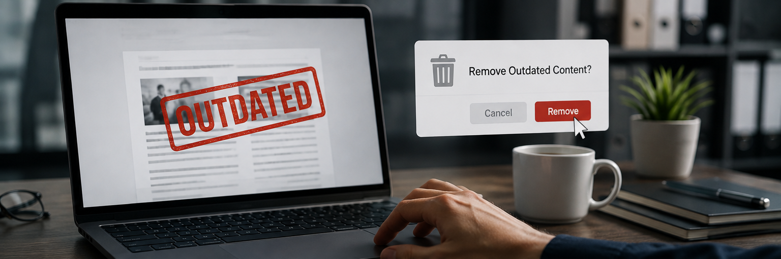 remove outdated search results