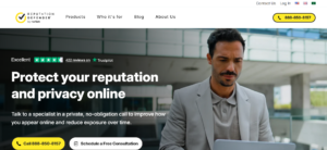 ReputationDefender online reputation and privacy protection website