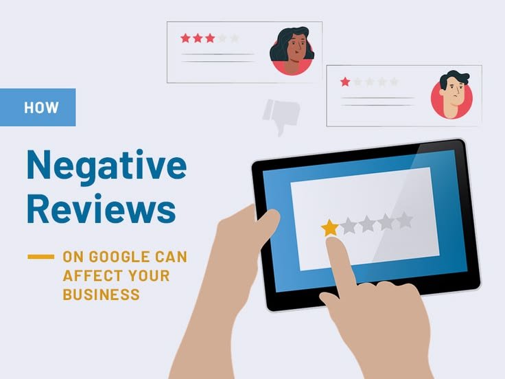Negative Reviews on Google